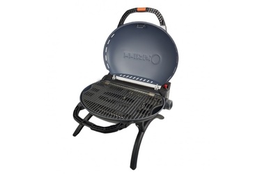 КОМПЛЕКТ Портативный переносной газовый гриль O-GRILL 600T, серебро+шланг в подарок! Код: 011681