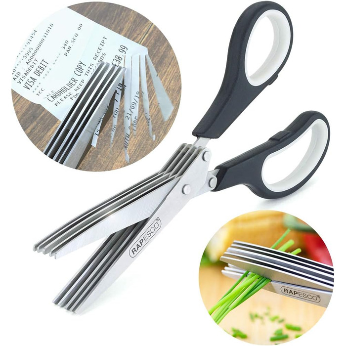 Ножницы с 5 лезвиями для измельчения трав и бумаги 1599 Rapesco