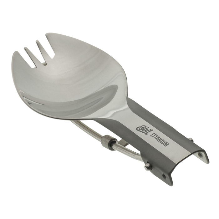 Складной титановый столовый прибор Esbit