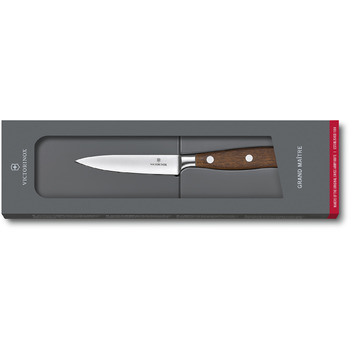 Кухонный нож Victorinox Grand Maitre Wood Кухонное лезвие 10см из дерева. с ручкой в подарочной упаковке.