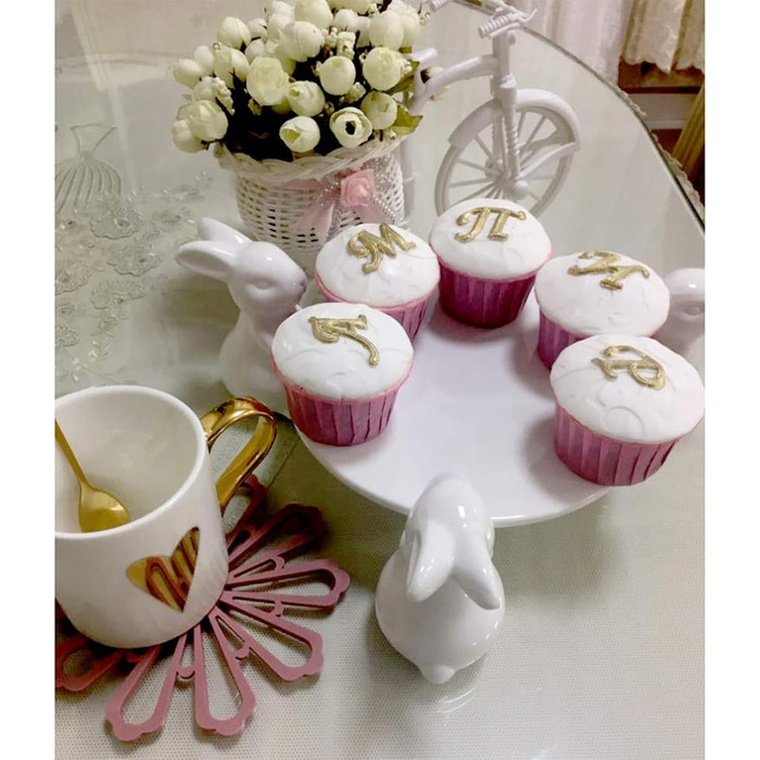 Керамічна тарілка для подачі до Великодня Binoster