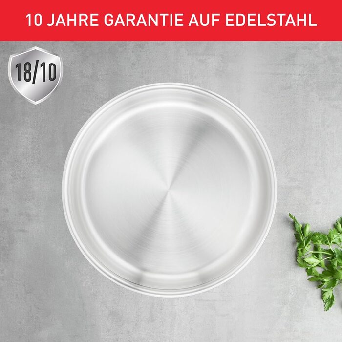 Набір посуду для індукційного приготування Tefal Ingenio Preference On з 15 предметів зі знімною ручкою, що штабелюється, економить місце, з антипригарним покриттям, простий у використанні та чищенні, L97495 Набір посуду для каструль та сковорідок (Набір