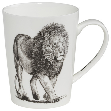 Кружка для чая Maxwell Williams Lion MARINI FERLAZZO, фарфор, 12,5 х 9 х 11,5 см, 460 мл