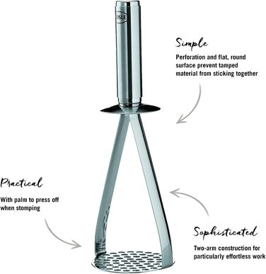 Толкушка для картофеля из нержавеющей стали Rosle