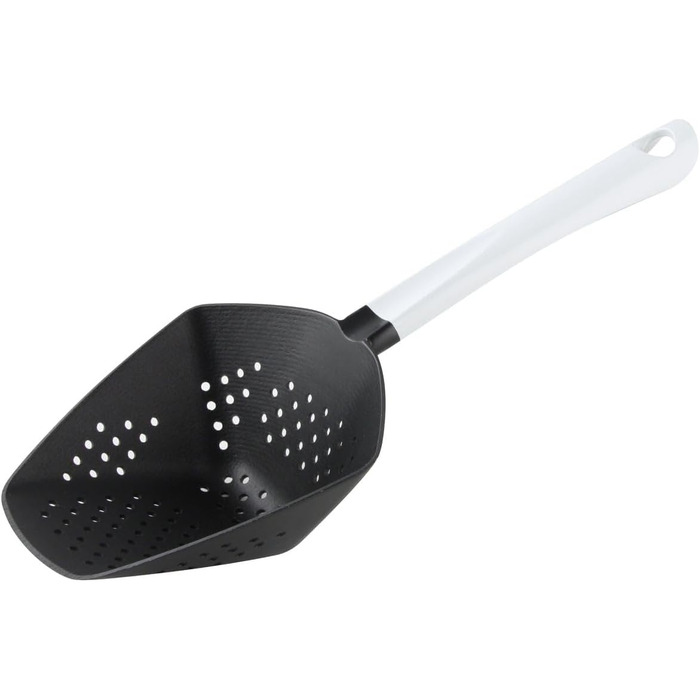 Ложка для процеживания 31 см, черно-белая Arcadalina Fackelmann