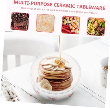 Керамічні миски з візерунком зайчика 2 шт ABOOFAN