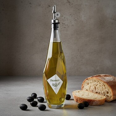 Пляшка для олії та оцту Fissman 750 мл скло (6003)