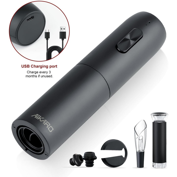 Електричний відкривач для вина AIKARO