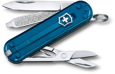 Нож швейцарский 7 функций, 58 мм, Victorinox Classic SD Colors Sky High