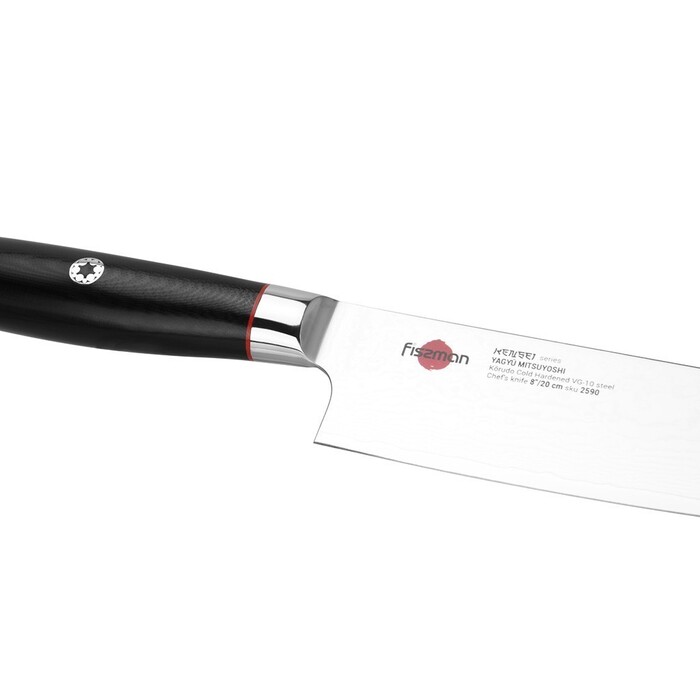 Поварской нож Fissman KENSEI MITSUYOSHI 20 см сталь DAMASCUS (2590)