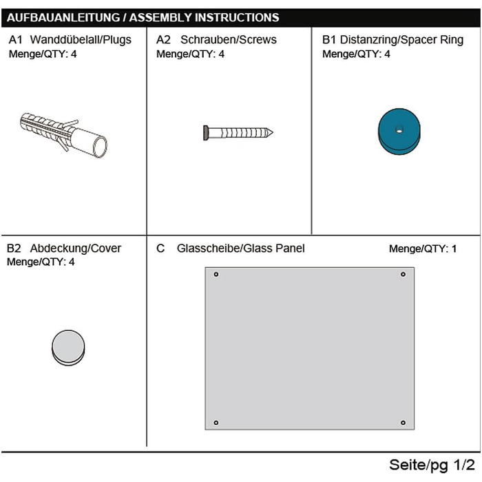 Кухонный фартук для плиты 90 х 60 см Mucola