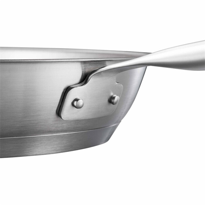 Сковорода Wok Fiskars All Steel Pure матова 28 см (1065629)