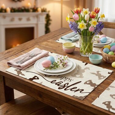 Набір з 4 серветок для столу 32 х 45 см Luzzxfa