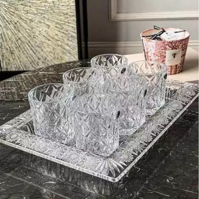 Стаканы для виски 300 мл, набор 6 предметов, Memphis 9888 BOHEMIA