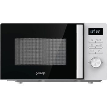 Мікрохвильова піч Gorenje MO20A3WH / 20 л / 800 Вт / AquaClean / AutoMenu / Сенсорне керування / LED дисплей / Функція розморожування / 5 рівнів потужності / Блокування від дітей / Електронна / Біла