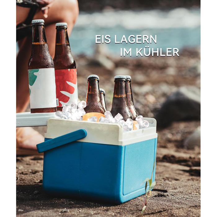 Компактный ледогенератор с функцией самоочистки 100 Вт ecozy