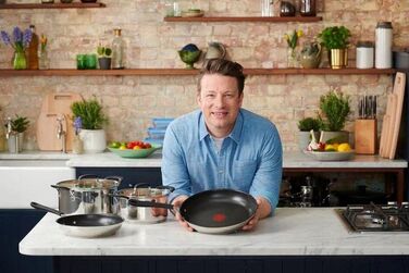 Tefal Ківш 18 см (2.2 л) Jamie Oliver Home Cook, нержавіюча сталь