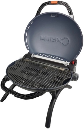 КОМПЛЕКТ Портативний переносний газовий гриль O-GRILL 600T, чорний + шланг в подарунок! Код: 011677