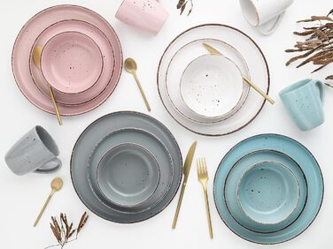 Набір посуду на 4 персони, 16 предметів, різнокольоровий, Modern Fashion Creatable