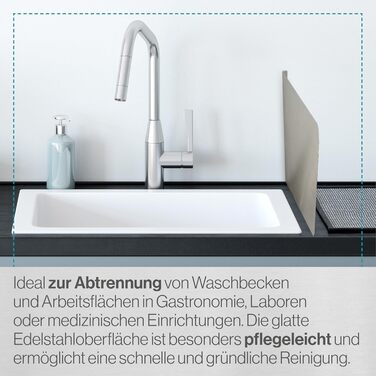 Вогнестійкий кухонний фартух 40 х 30 см Feuerfest 123 GmbH