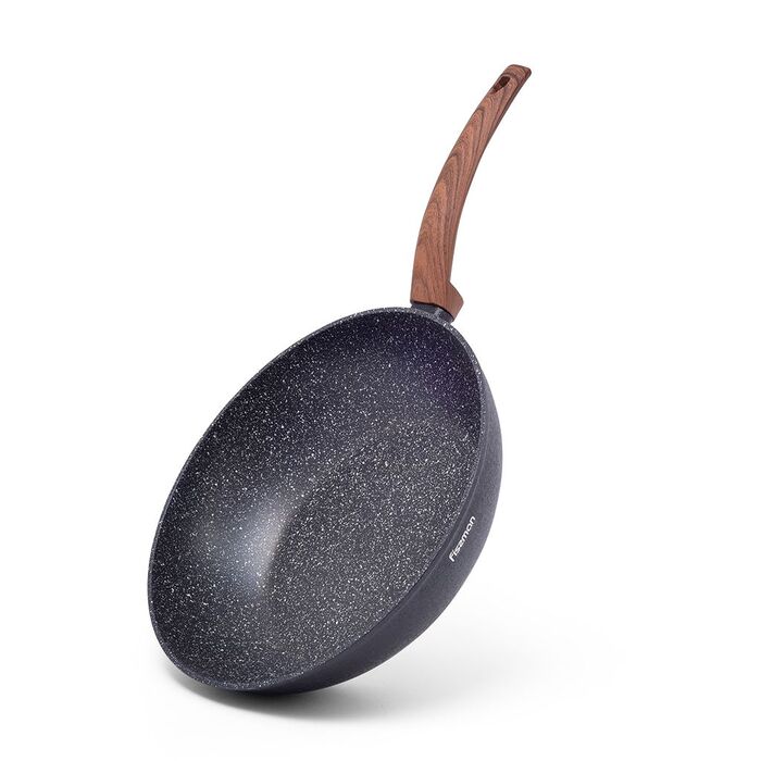 Сковорідка ВОК Fissman VESUVIO STONE 28x7,5 см (4247)