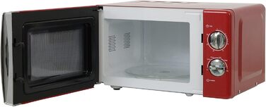 Мікрохвильова піч 17 л, 700 Вт, червоний RHMM701R Russell Hobbs