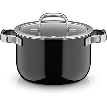 Каструля 20 см зі скляною кришкою, чорний Fusiontec Mineral Pro WMF