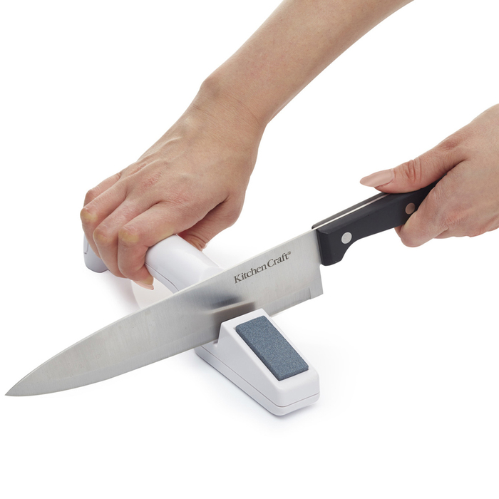 Точилка для ножей двухуровневая Kitchen Craft, 22 х 3 х 4,5 см