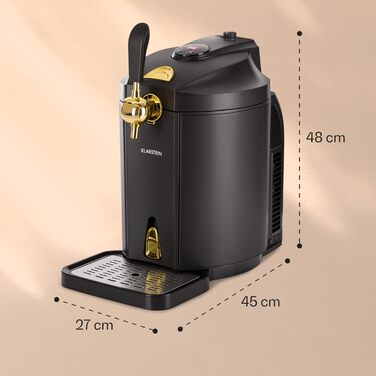 Диспенсер з вбудованою охолоджувальною камерою 5 л Klarstein