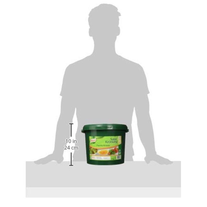 Заправка для салату Knorr Art (Легко готується, універсальна заправка для салату) 1 упаковка (1 x 1 кг) (Трави, 5 кг (1 упаковка))