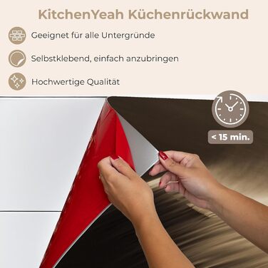 Кухонний фартух 60x80 см Самоклеючий настінний захисний екран для кухні Кухонний фартух Кухонні фасади Кухонні фартухи Кухонна стіна Вода - Пейзаж - (Пустеля - Пісок, 60 x 80 см)