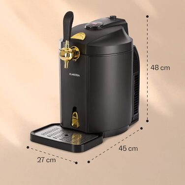 Диспенсер для пива 5 л Skal Klarstein