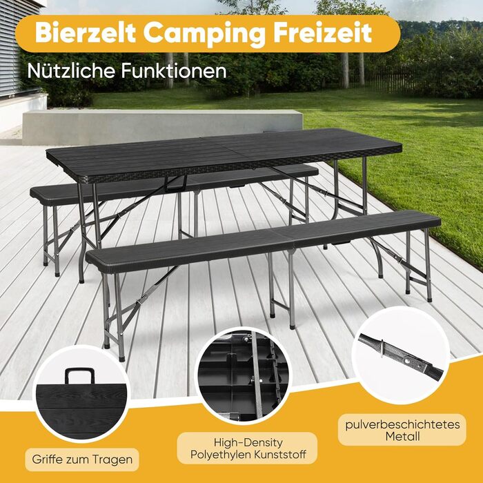 Комплект мебели для отдыха на природе Sekey