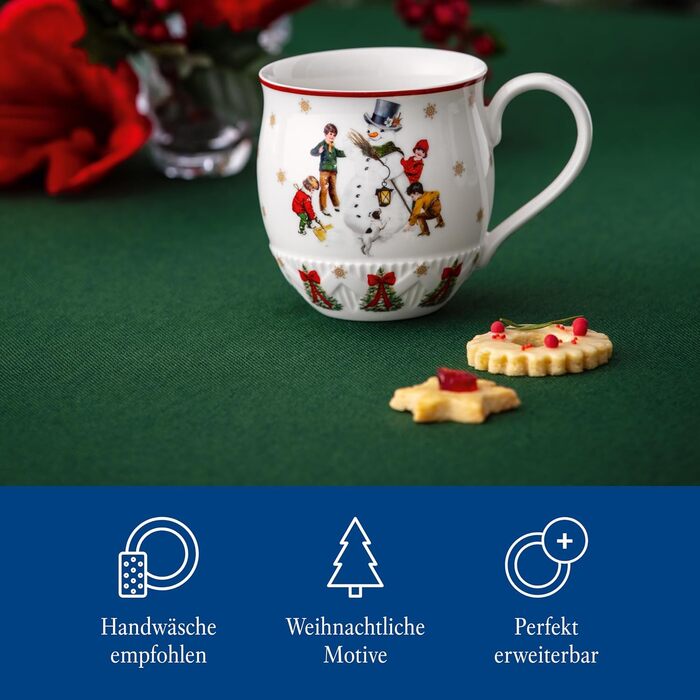 Кружка с ручкой 0,45 л Снеговик Toy's Fantasy Villeroy & Boch