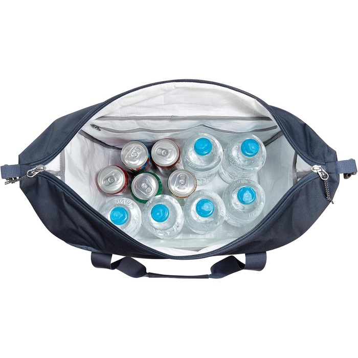 Сумка-холодильник Tatonka 25 л - Ізольована сумка через плече з внутрішнім відділенням для пакетів з льодом та знімним ремінцем для перенесення - місткість 25 літрів, темно-синя