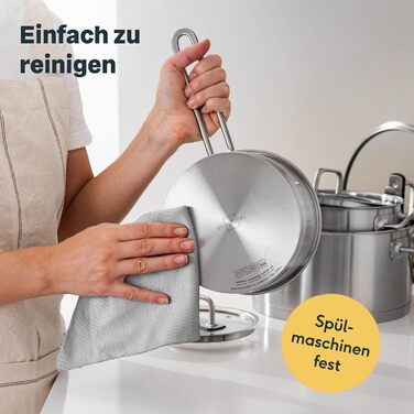 Сотейник 16 см, нержавіюча сталь Silberthal