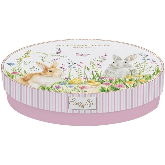 Набір із 4 тарілок 19 см Easy Life