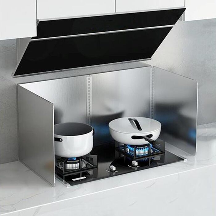 Складний настінний бризкозахисний екран для кухні 100 х 50 х 50 см Tauzveok