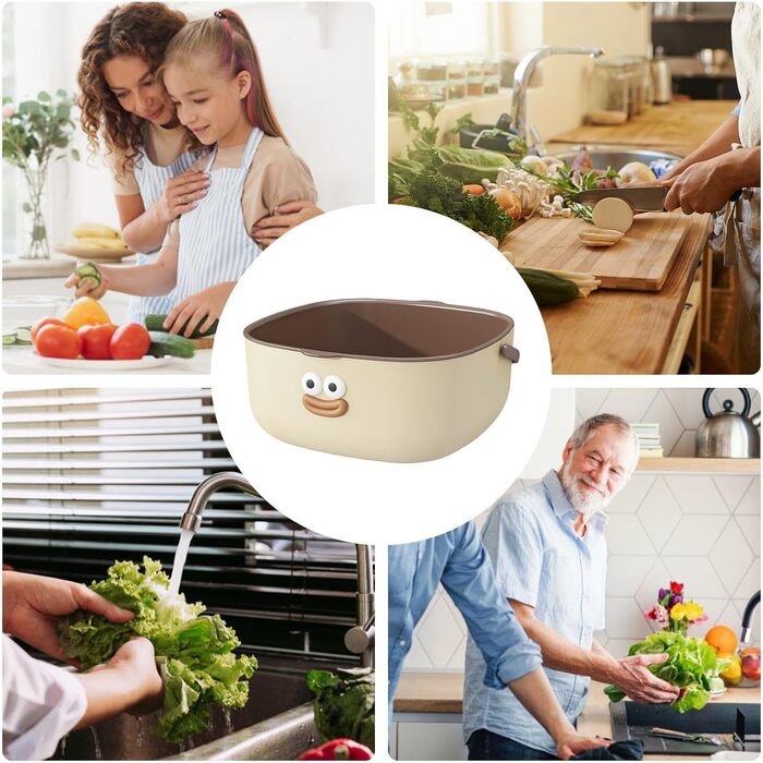 Кухонний миска-друшляк 26,9 х 26,4 х 11,7 см Uonguon