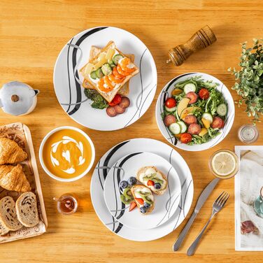 Набір посуду з 24 предметів на 6 осіб VEWEET