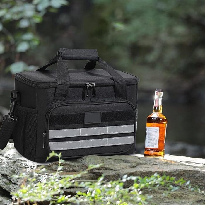 Термосумка для кемпінгу чорна Generisch