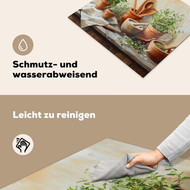 Керамическая крышка для защиты индукционной варочной поверхности 60 х 52 см KitchenYeah