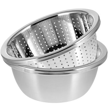 Набор сита и миски 2 шт 20 см GRÄWE