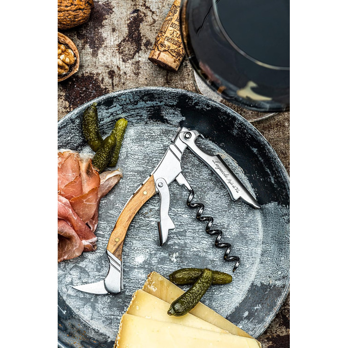 Штопор с открывалкой для бутылок и ножом для фольги Laguiole Style de Vie