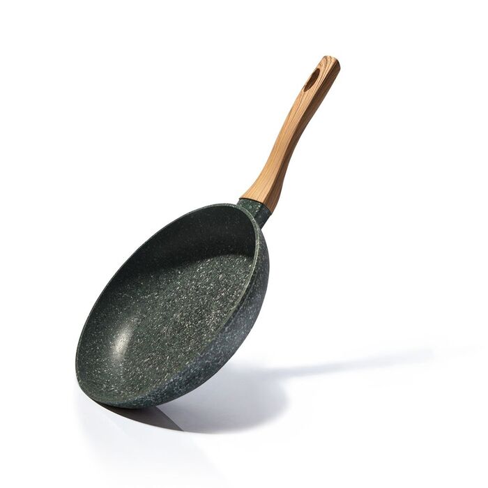 Сковорода Fissman MONBLANE STONE 24x4,9см GREEN (4275)