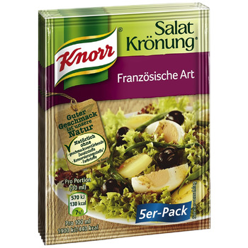 Заправка для салату Knorr у французькому стилі (5 шт. по 5 шт.)