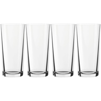 Набор из 4 предметов, хрустальное стекло, 360 мл, специальные бокалы, 4390179 (стаканы для лонг-дринка)