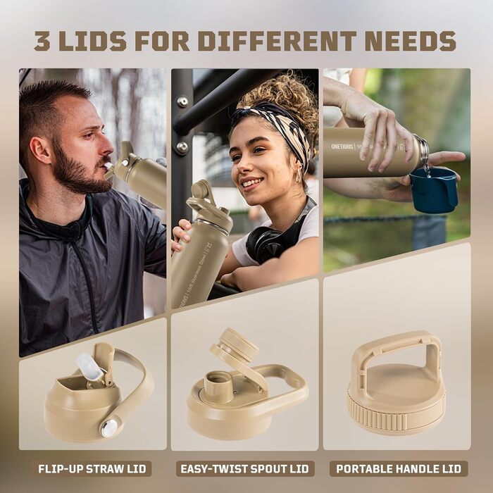 Фляга из нержавеющей стали 950 мл OneTigris