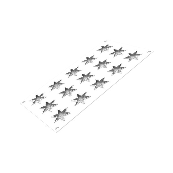 COROLLE 4 Форма силіконова Ø45 h 6 мм (15x57 мл)