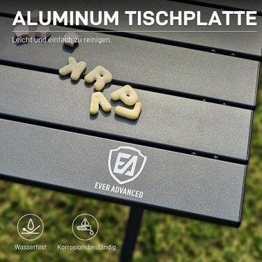 Складной кемпинговый стол 120x70 см EVER ADVANCED